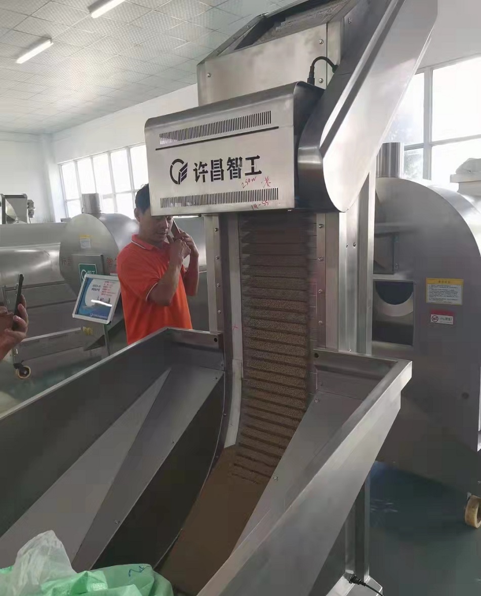 流水線電磁炒貨機(jī)