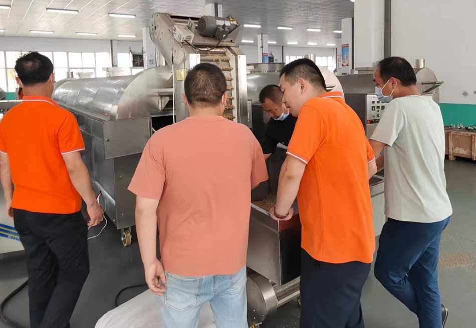 許昌智工流水線電磁炒貨機