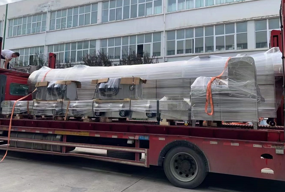 許昌智工流水線炒貨機